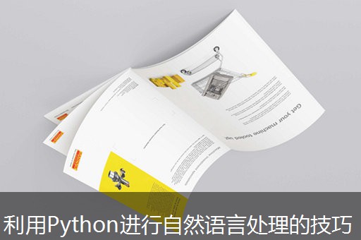 利用Python进行自然语言处理的技巧