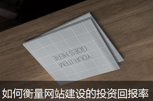如何衡量网站建设的投资回报率