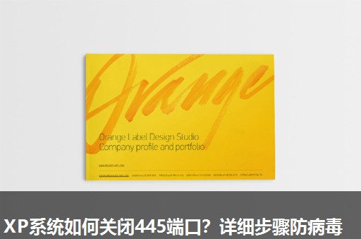 XP系统如何关闭445端口？详细步骤防病毒