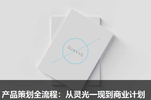 产品策划全流程:从灵光一现到商业计划 产品策划全流程:从灵光一现到商业计划