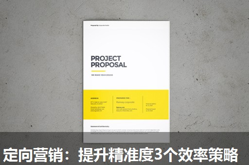 定向营销:提升精准度3个效率策略 定向营销:提升精准度3个效率策略