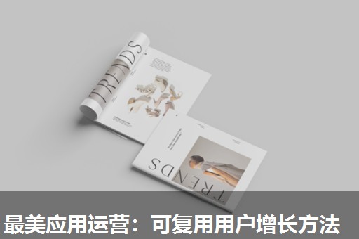 最美应用运营：可复用用户增长方法