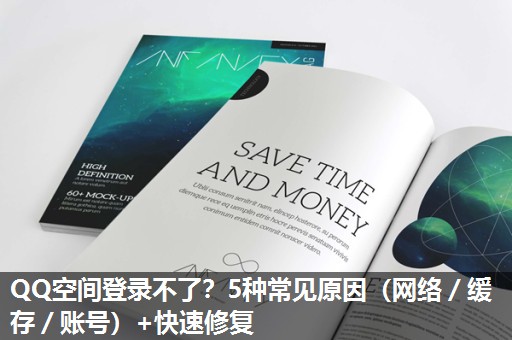 QQ空间登录不了？5种常见原因（网络／缓存／账号）+快速修复