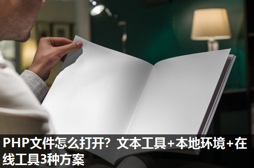 PHP文件怎么打开?文本工具+本地环境+在线工具3种方案 PHP文件怎么打开?文本工具+本地环境+在线工具3种方案