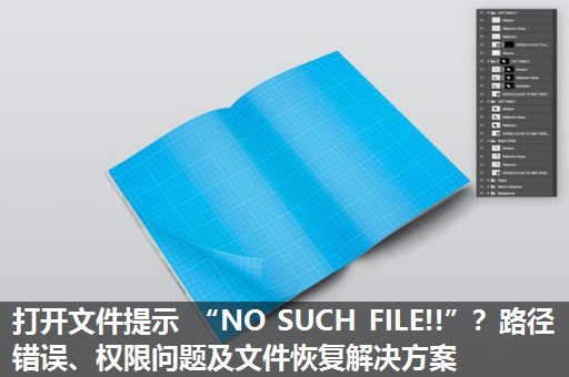 打开文件提示 “NO SUCH FILE!!”？路径错误、权限问题及文件恢复解决方案​