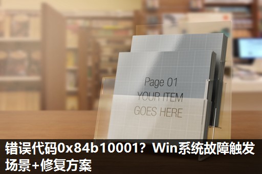 错误代码0x84b10001?Win系统故障触发场景+修复方案 错误代码0x84b10001?Win系统故障触发场景+修复方案