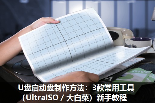 U盘启动盘制作方法：3款常用工具（UltraISO／大白菜）新手教程