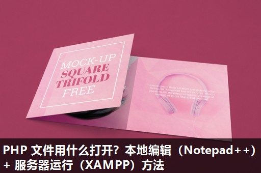 PHP 文件用什么打开？本地编辑（Notepad++）+ 服务器运行（XAMPP）方法​