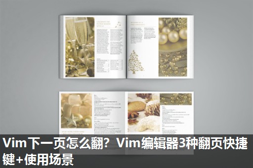 Vim下一页怎么翻?Vim编辑器3种翻页快捷键+使用场景 Vim下一页怎么翻?Vim编辑器3种翻页快捷键+使用场景