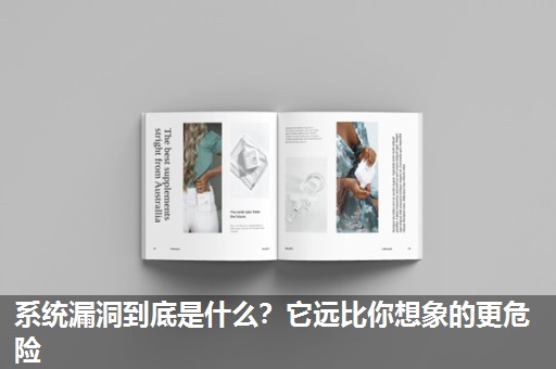 系统漏洞到底是什么？它远比你想象的更危险