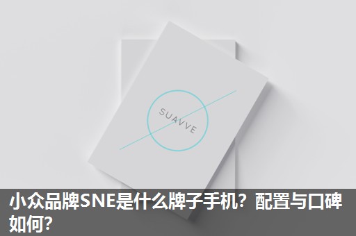 小众品牌SNE是什么牌子手机？配置与口碑如何？