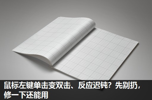 鼠标左键单击变双击、反应迟钝?先别扔,修一下还能用 鼠标左键单击变双击、反应迟钝?先别扔,修一下还能用