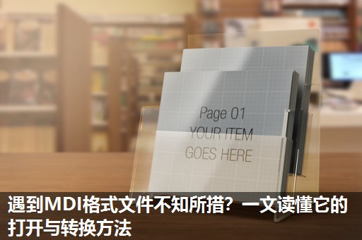 遇到MDI格式文件不知所措?一文读懂它的打开与转换方法 遇到MDI格式文件不知所措?一文读懂它的打开与转换方法