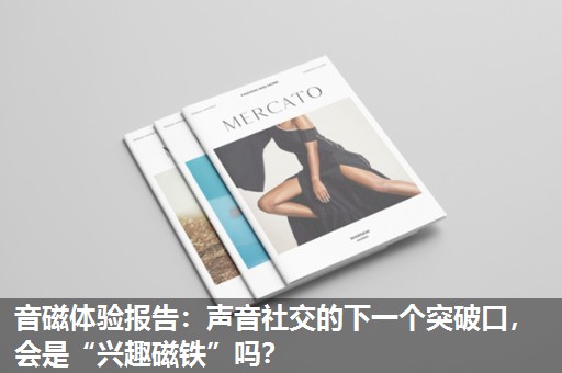 音磁体验报告：声音社交的下一个突破口，会是“兴趣磁铁”吗？
