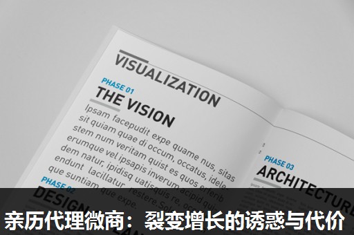 亲历代理微商：裂变增长的诱惑与代价