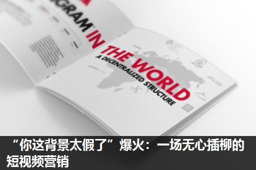 “你这背景太假了”爆火:一场无心插柳的短视频营销 “你这背景太假了”爆火:一场无心插柳的短视频营销