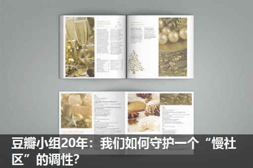 豆瓣小组20年:我们如何守护一个“慢社区”的调性? 豆瓣小组20年:我们如何守护一个“慢社区”的调性?