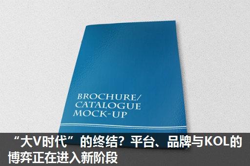 “大V时代”的终结?平台、品牌与KOL的博弈正在进入新阶段 “大V时代”的终结?平台、品牌与KOL的博弈正在进入新阶段