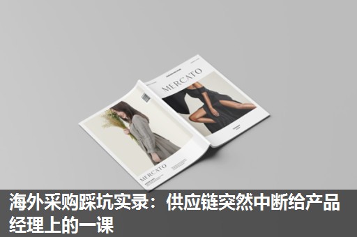 海外采购踩坑实录:供应链突然中断给产品经理上的一课 海外采购踩坑实录:供应链突然中断给产品经理上的一课