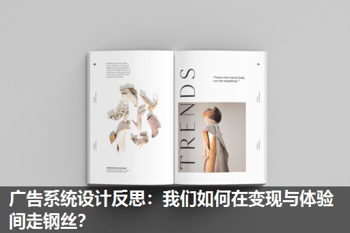 广告系统设计反思:我们如何在变现与体验间走钢丝? 广告系统设计反思:我们如何在变现与体验间走钢丝?