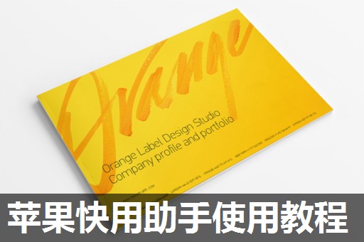 苹果快用助手使用教程