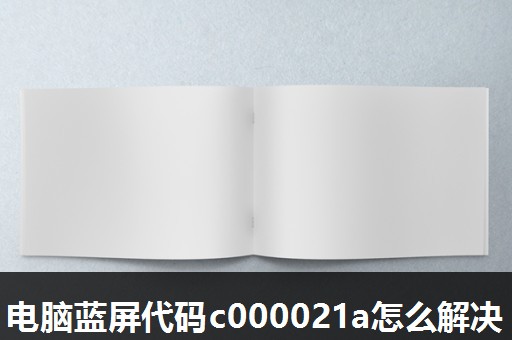 电脑蓝屏代码c000021a怎么解决 电脑蓝屏代码c000021a怎么解决