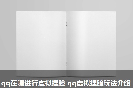qq在哪进行虚拟捏脸 qq虚拟捏脸玩法介绍 qq在哪进行虚拟捏脸 qq虚拟捏脸玩法介绍